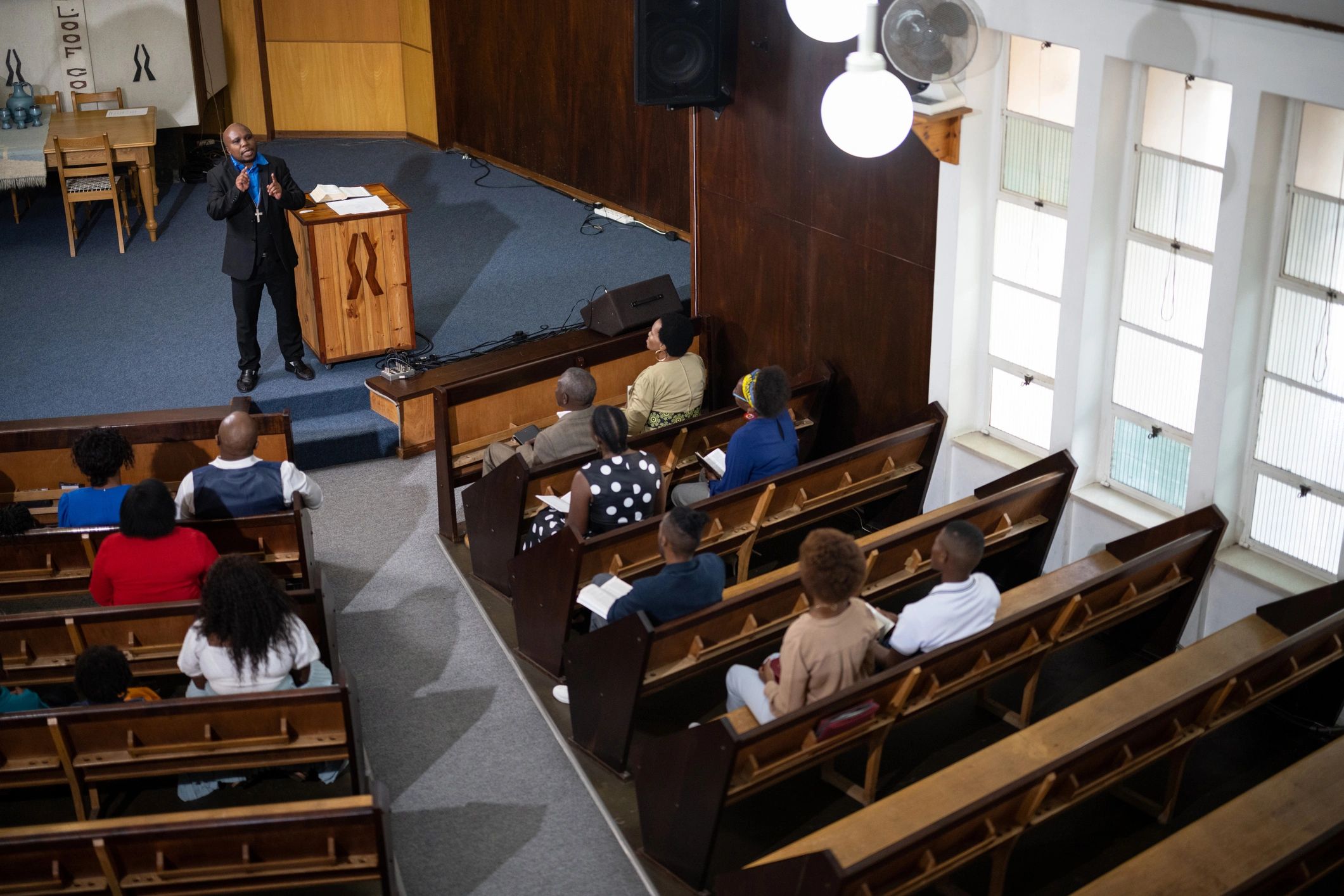 Church worship gathering